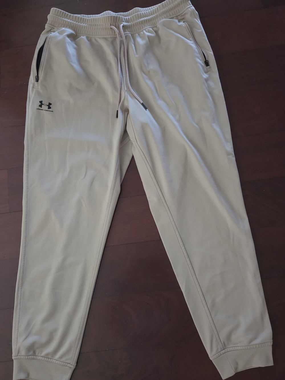 Under Armour Men's Cream Performance Jogger Pants